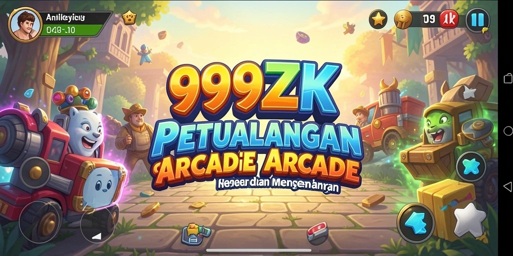 Tangkapan layar menampilkan gameplay seru 999ZK dengan grafis memukau.