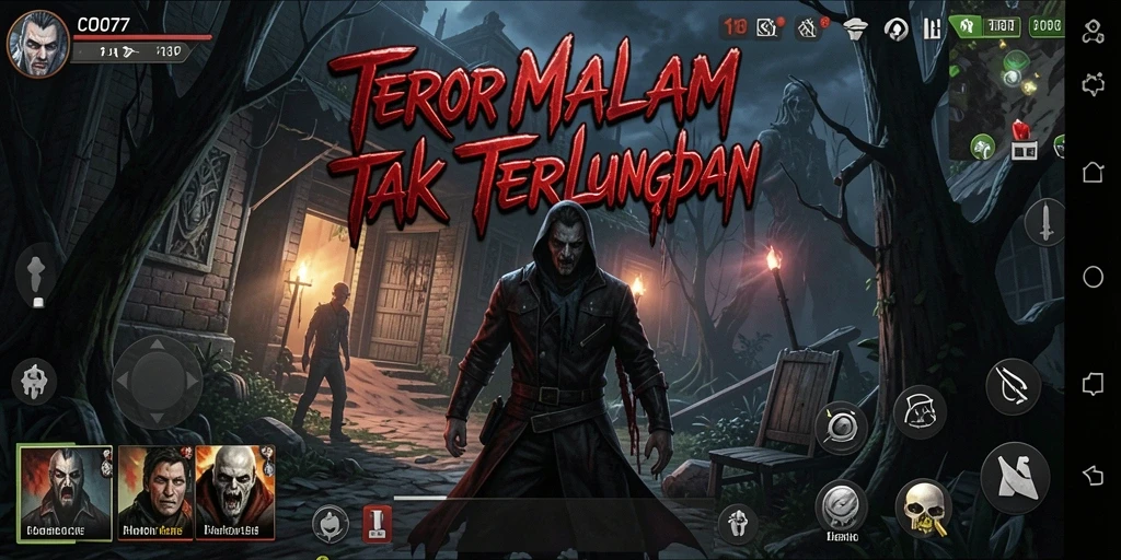 Gameplay seram dengan atmosfer mencekam di COO77.