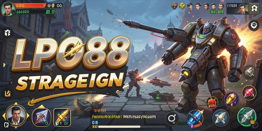 Tampilan menarik dari gameplay strategi di LPO88.