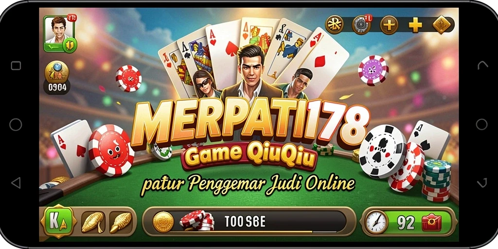 Tampilan gameplay QiuQiu yang seru dan menantang.