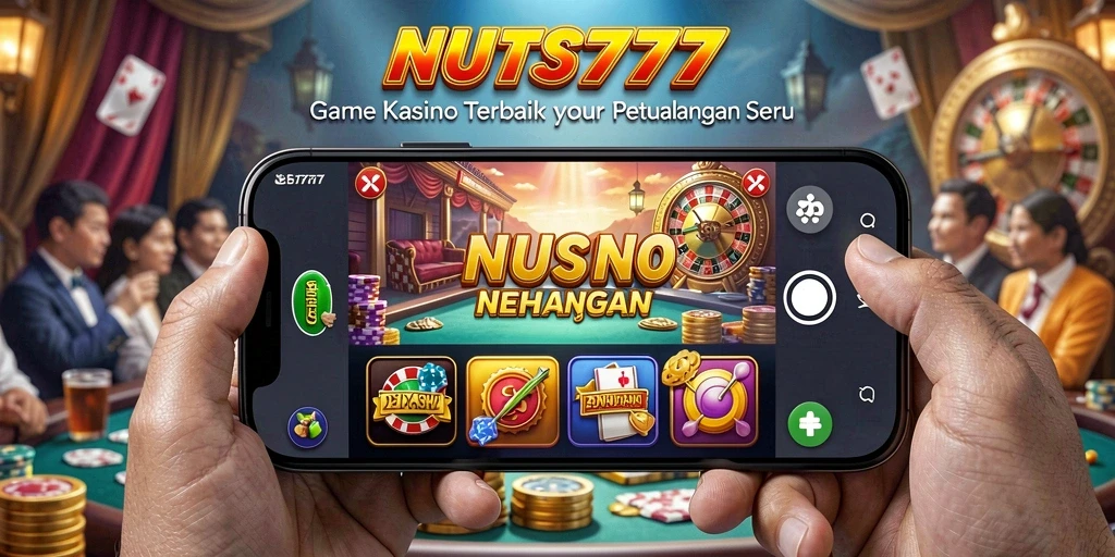 Tampilan gameplay Kasino yang menegangkan dan menarik di NUTS777.