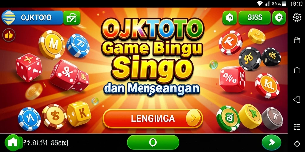 Tampilan gameplay Bingo yang seru di OJKTOTO.
