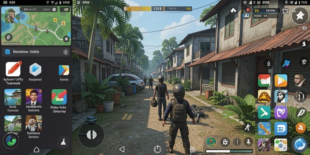 Tampilan antarmuka utama RR89 yang intuitif dan modern.