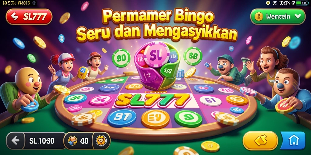 Tampilan gameplay Bingo yang seru di SL777