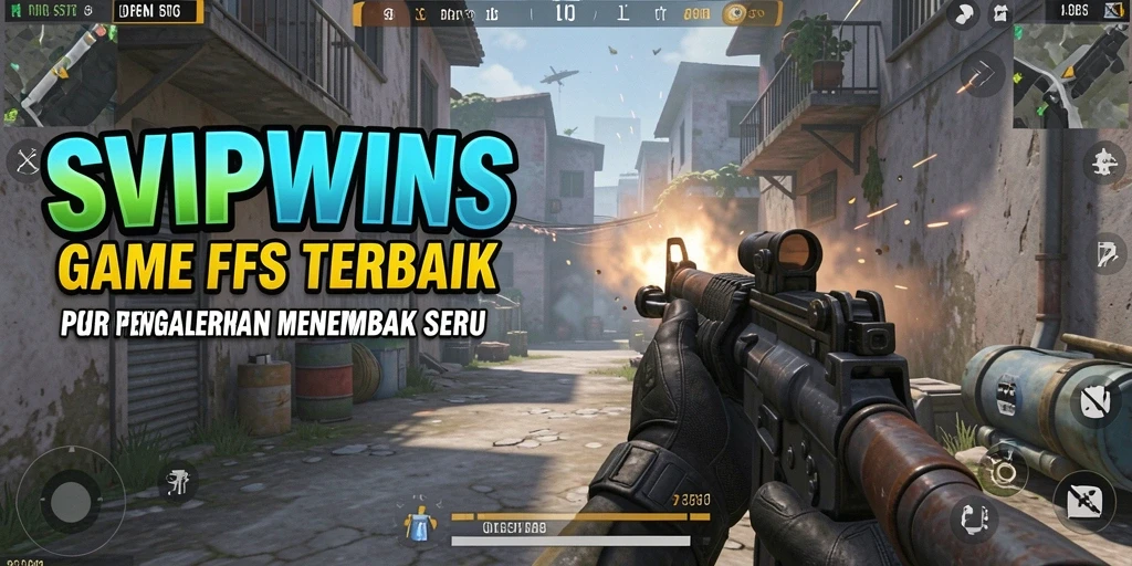 Screenshot menampilkan aksi intens dalam gameplay FPS.